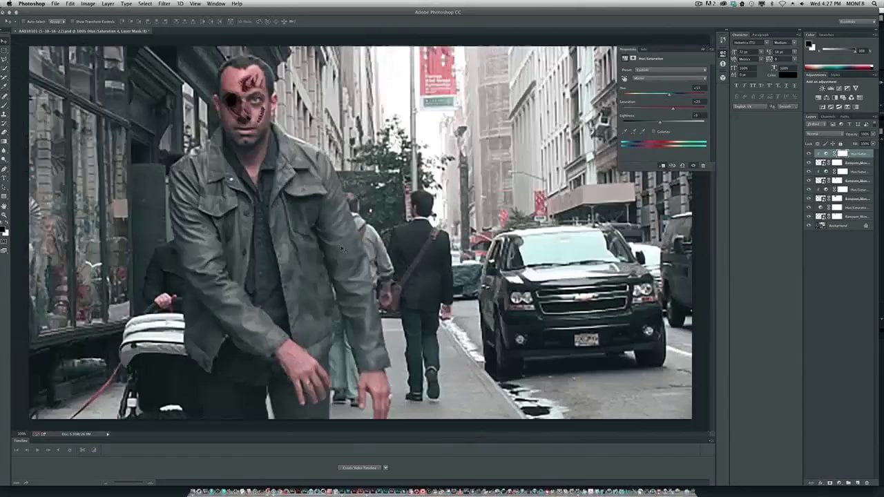 Walking Dead / Zombie Face tracking on Vimeo
