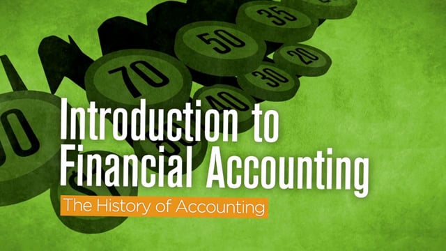 Accounting - The History Of Financial Accounting