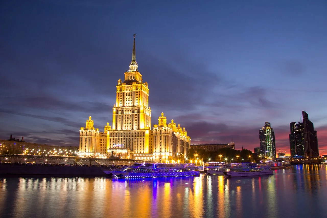 Москва таймлапс. Достопримечательности Москвы. Природа Москвы. Россия таймлапс.