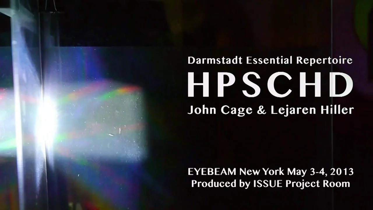 HPSCHD (2013) — Nick Hallett