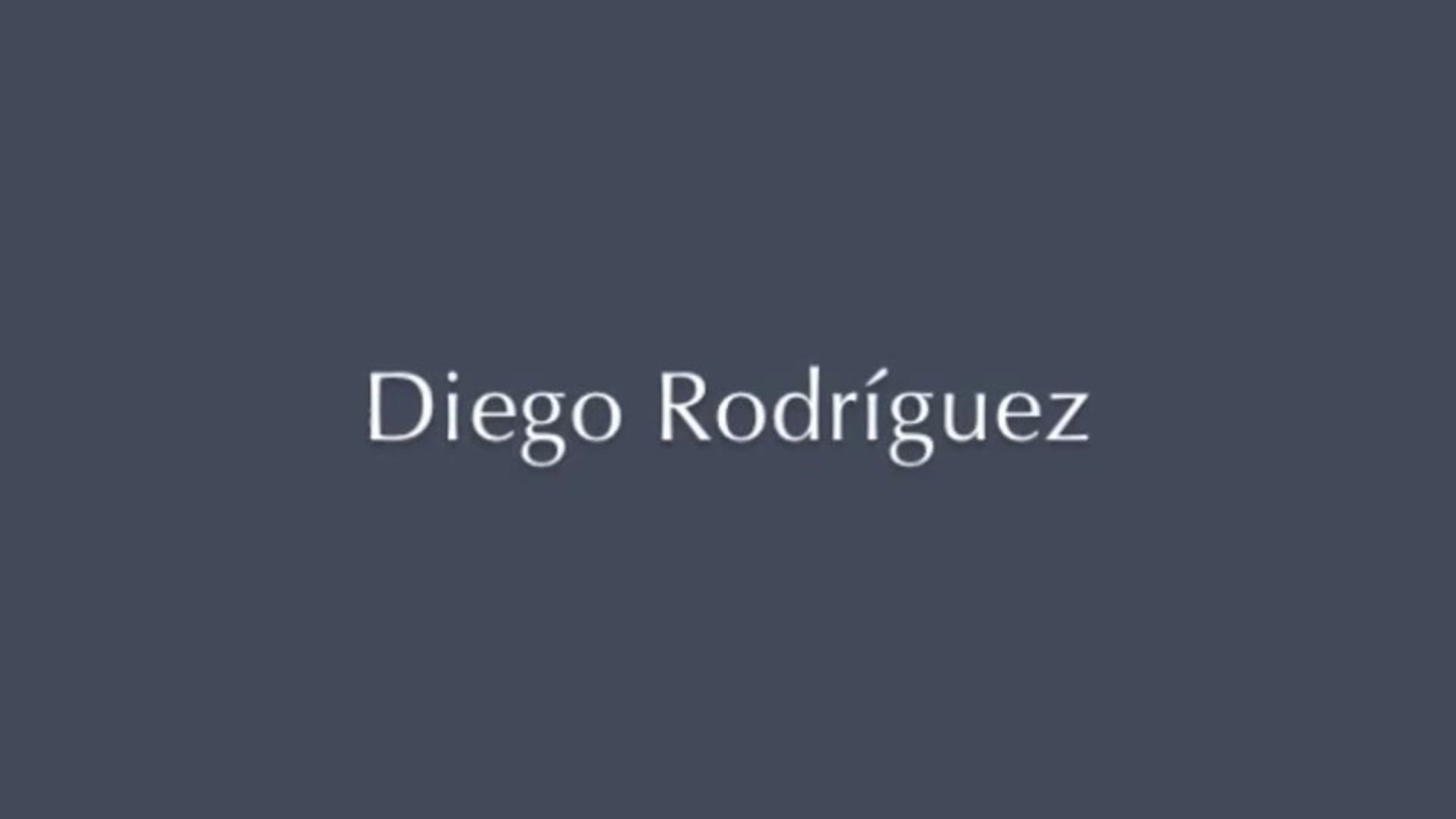 Videobook Diego Rodríguez