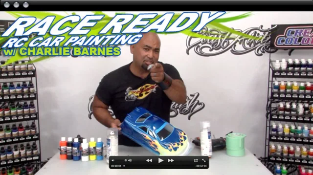Race Ready RC Car Painting with Charlie Barnes