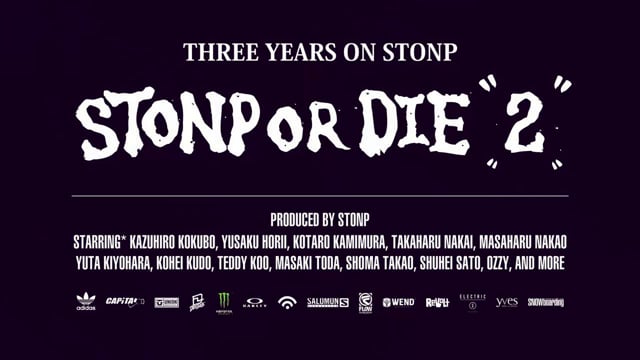 STONP OR DIE 2 TEASER Kazuhiro Kokubo from Kiyomasa Kawasaki