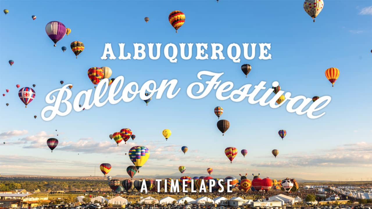 Timelapse: Albuquerque Balloon Fiesta on Vimeo