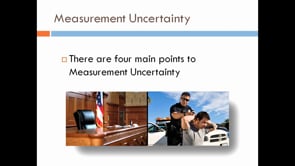 Measurement Uncertainty and DWI Prosecution