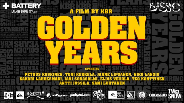 KBR’s Golden Years – SNOWBOARDING MOVIE from kbrcrew