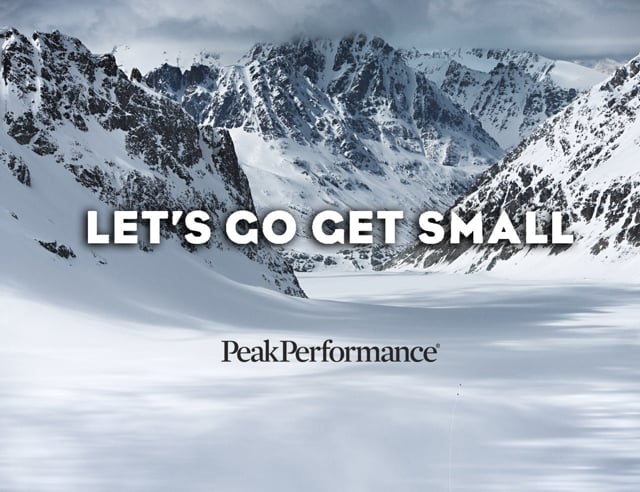 Lets Go Get Small – Official Movie from Peak Performance