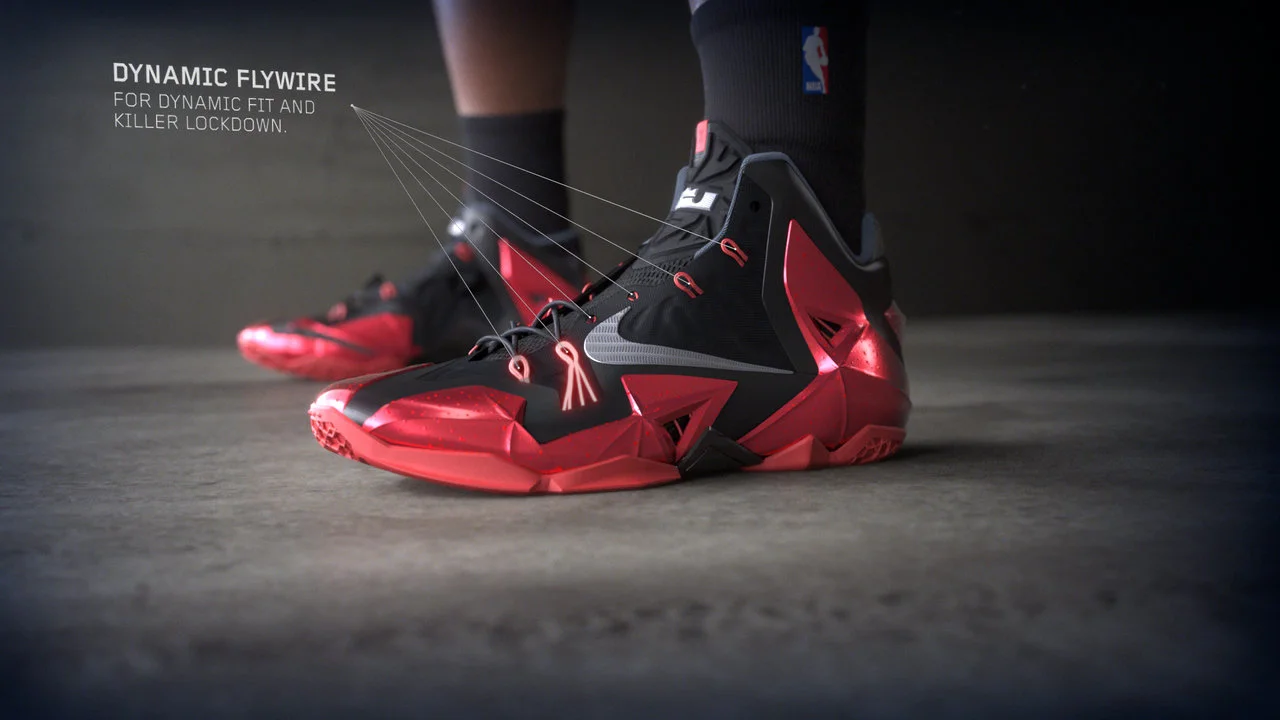 Lebron 11 outlet red