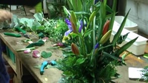 Panellets i flors per Tots Sants