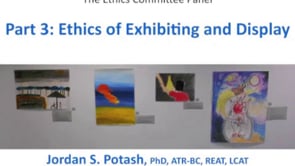 Art Therapy Ethics of Exhibiting and Displaying Client Artwork