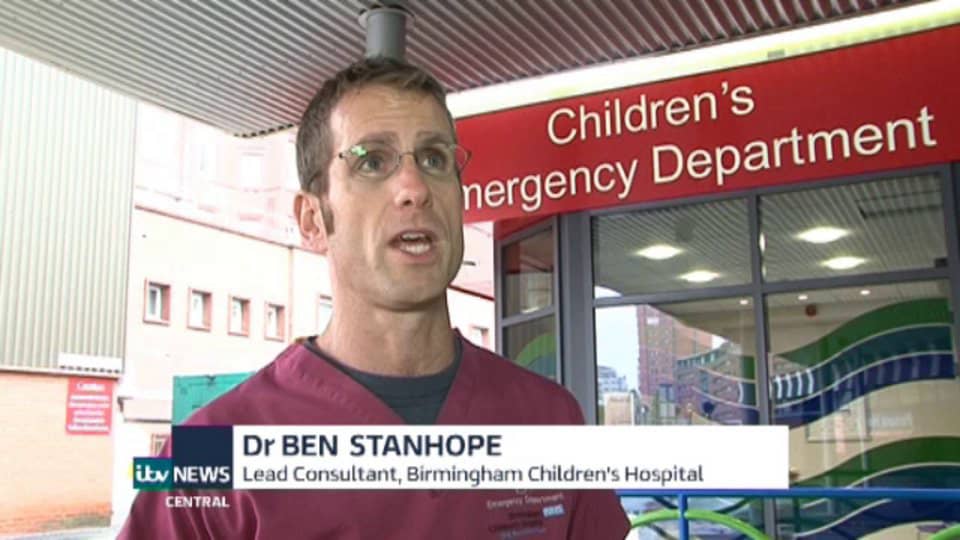 Dr Ben Stanhope Birmingham Children's Hospital on Vimeo