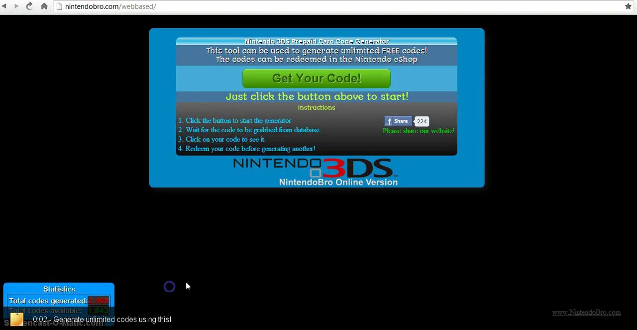 Nintendo Eshop Card Codes (Online 3ds Updated daily) on Vimeo