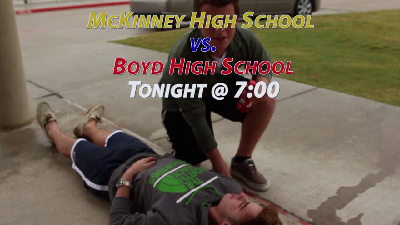 McKinney High vs. McKinney Boyd Football Game PSA on Vimeo