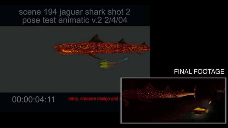 Jaguar Shark Sequence Animatics on Vimeo