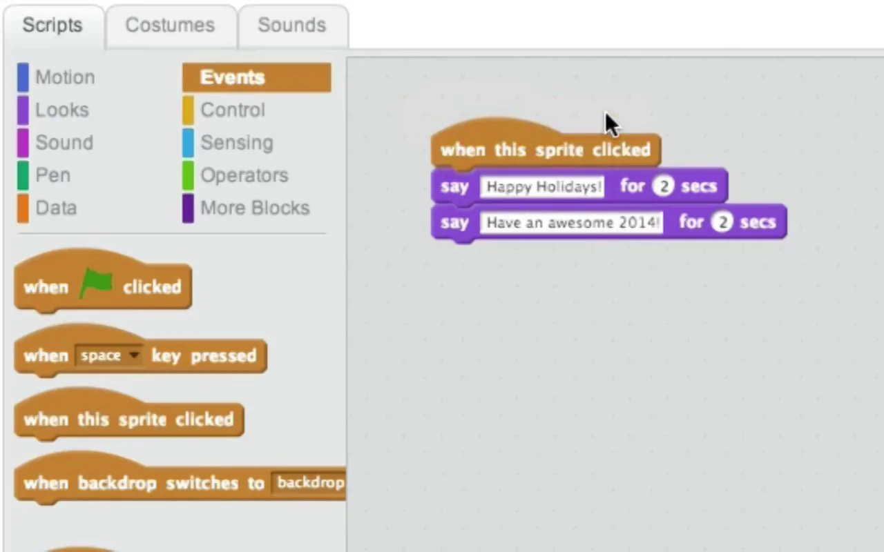 Hour of Code: Saying Something on Vimeo