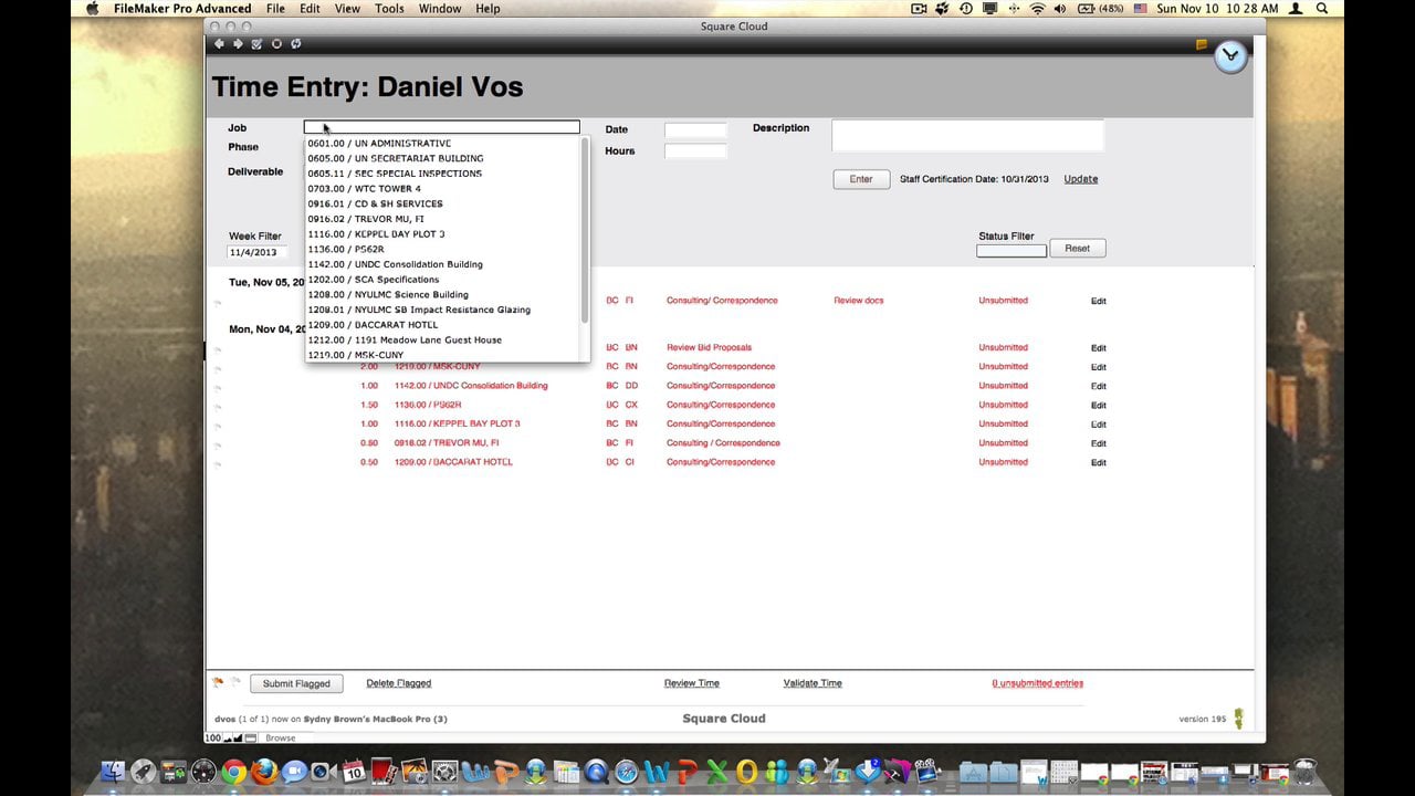 Time Entry Creating a Work Item on Vimeo
