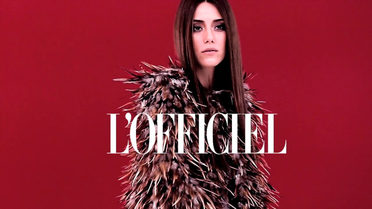 Cansu Dere for L'officiel Turkey Magazine Cover Photoshoot
