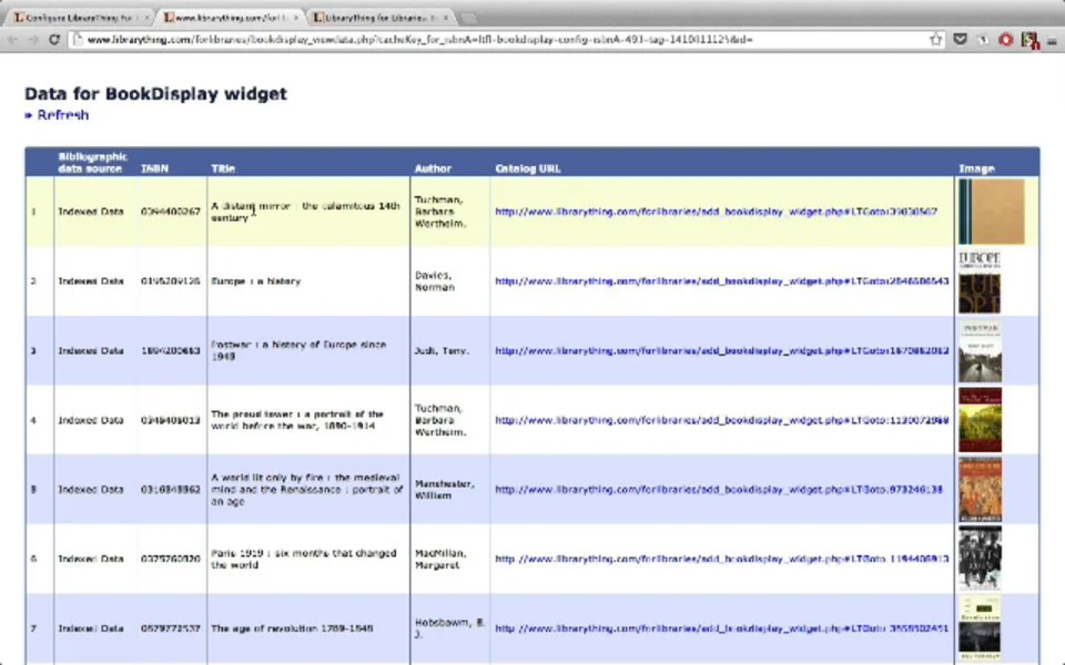 Guide to Making a Book Display Widget on Vimeo