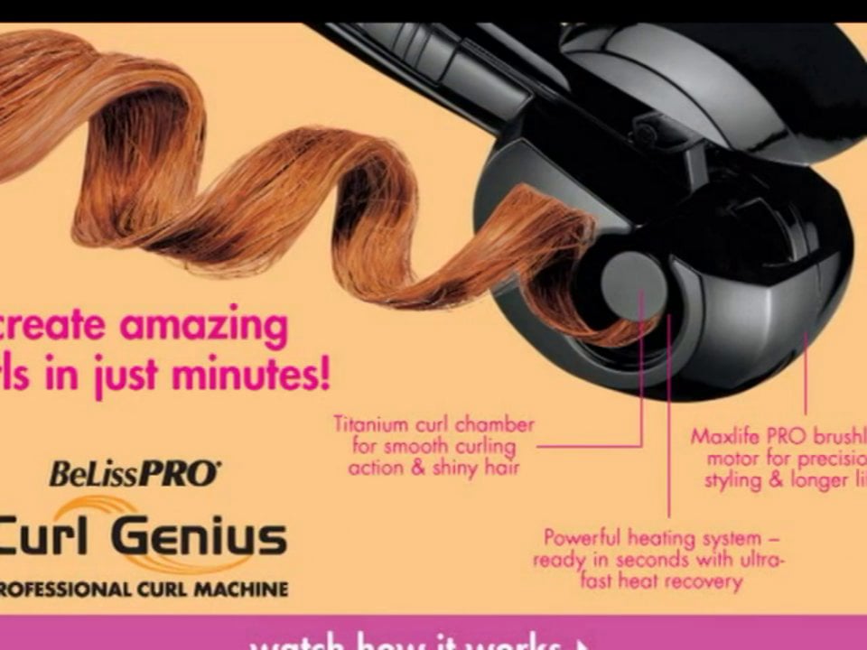 BeLissPRO Curl Genius Professional Titanium Curl Machine Review