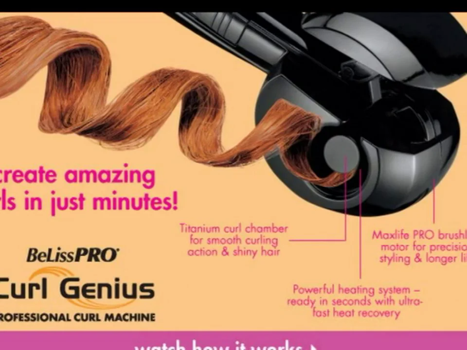 Curl genius shop professional curl machine