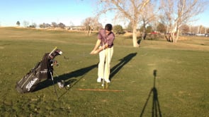 3 Inch Lean - Finesse Wedge Backswing