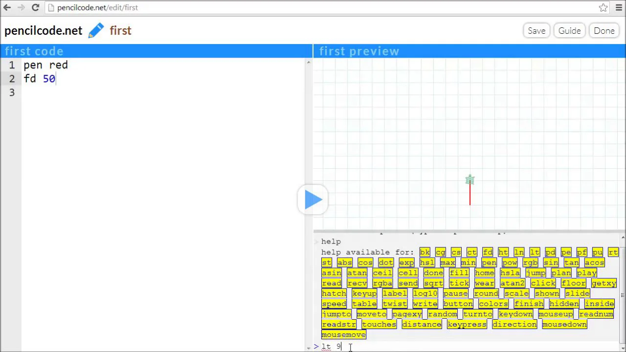 Pencil Code - Lines on Vimeo