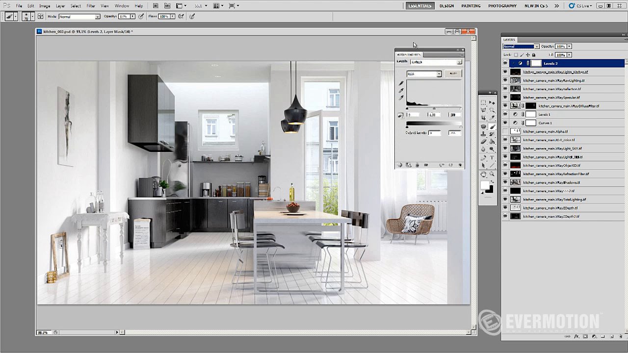 Evermotion Secret Fx Training : Restaurant Furniture 3D Models ...
