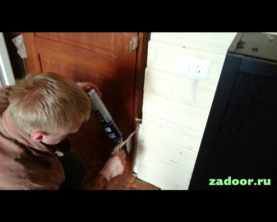 Установка двери. Обработка дверного проема. on Vimeo