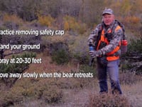 Bear Spray Demonstration for Hunters, with Craig Boddington