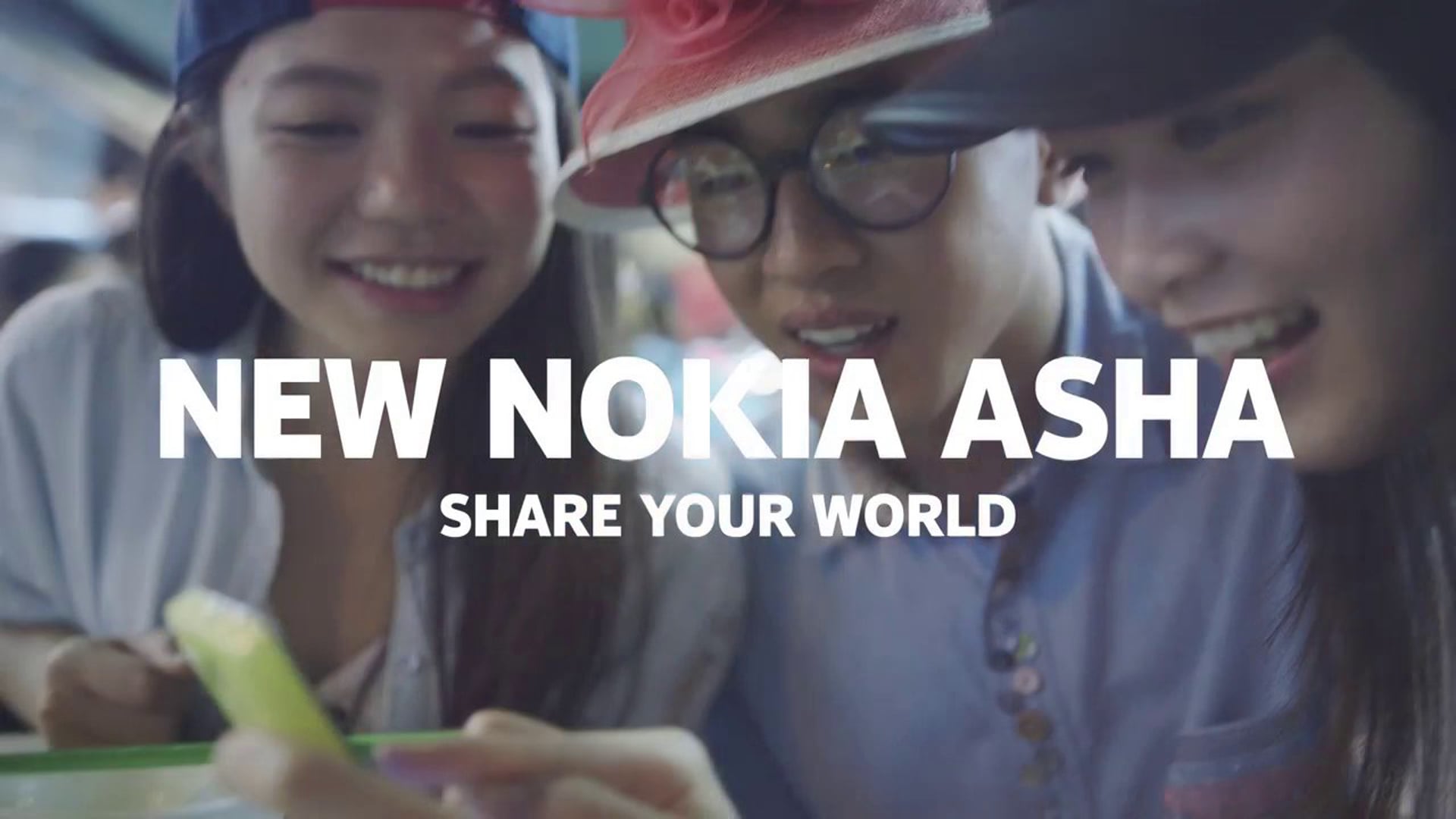 New Nokia Asha range - share your world