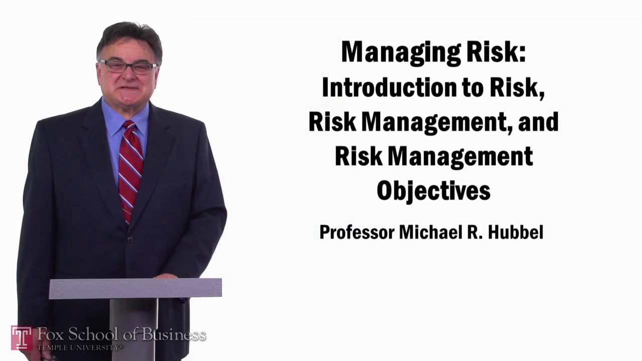 Intro to Risk Management