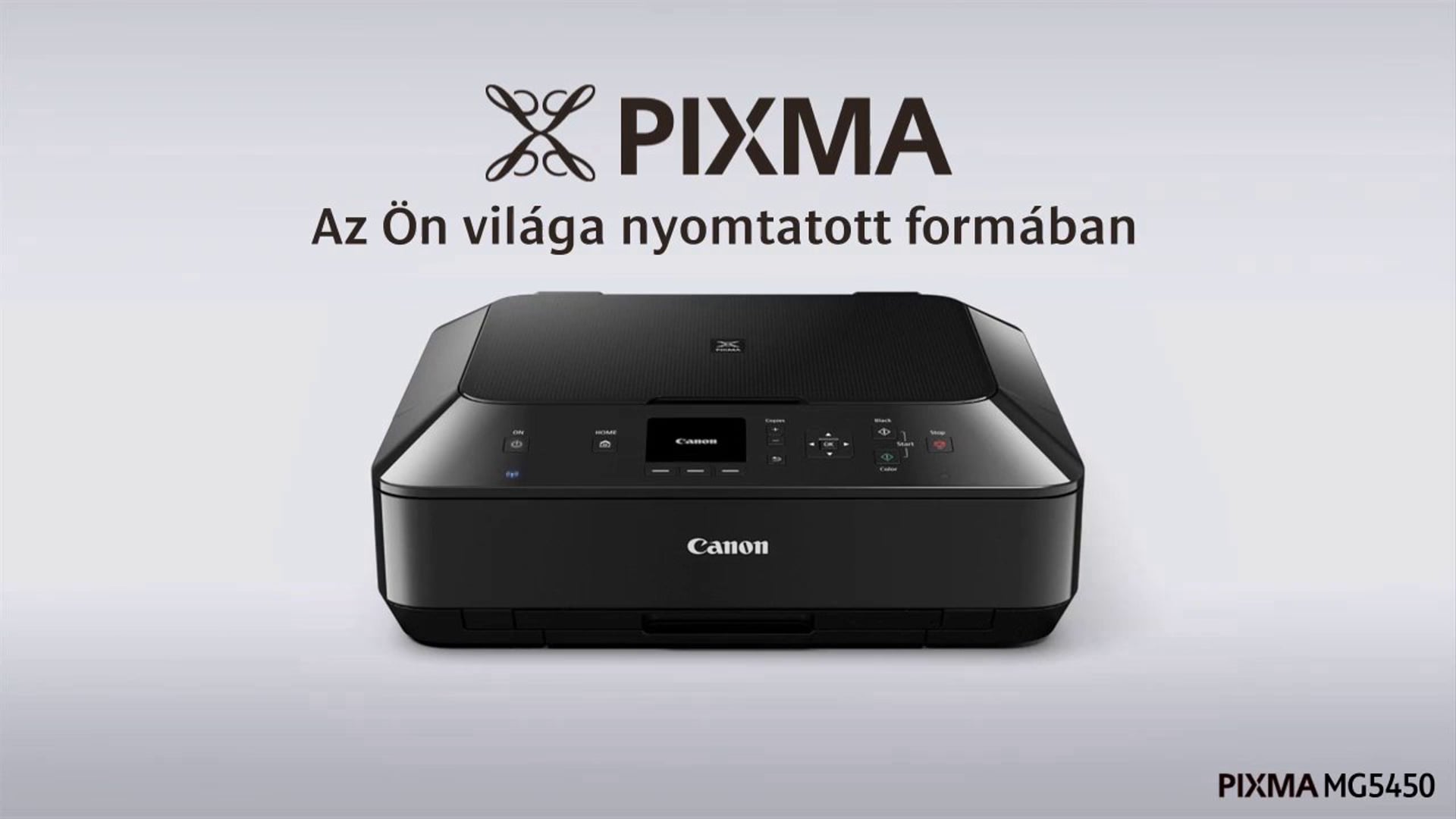 Product Spotlight: Introducing the Canon MG5450 EU Printer (Hungarian)