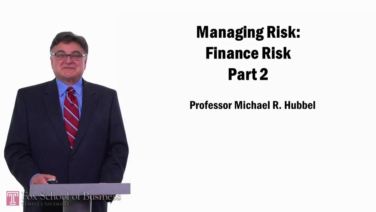 Finance Risk pt2