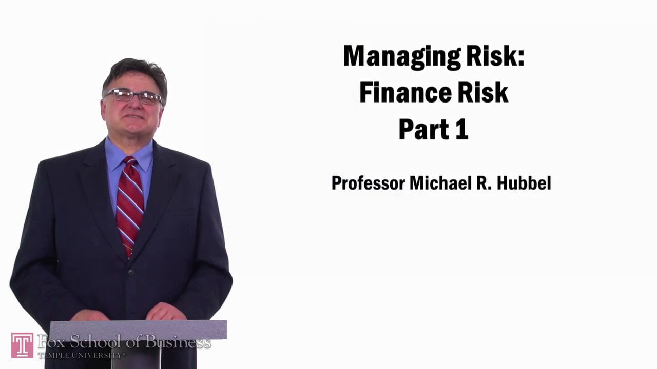 Finance Risk pt1