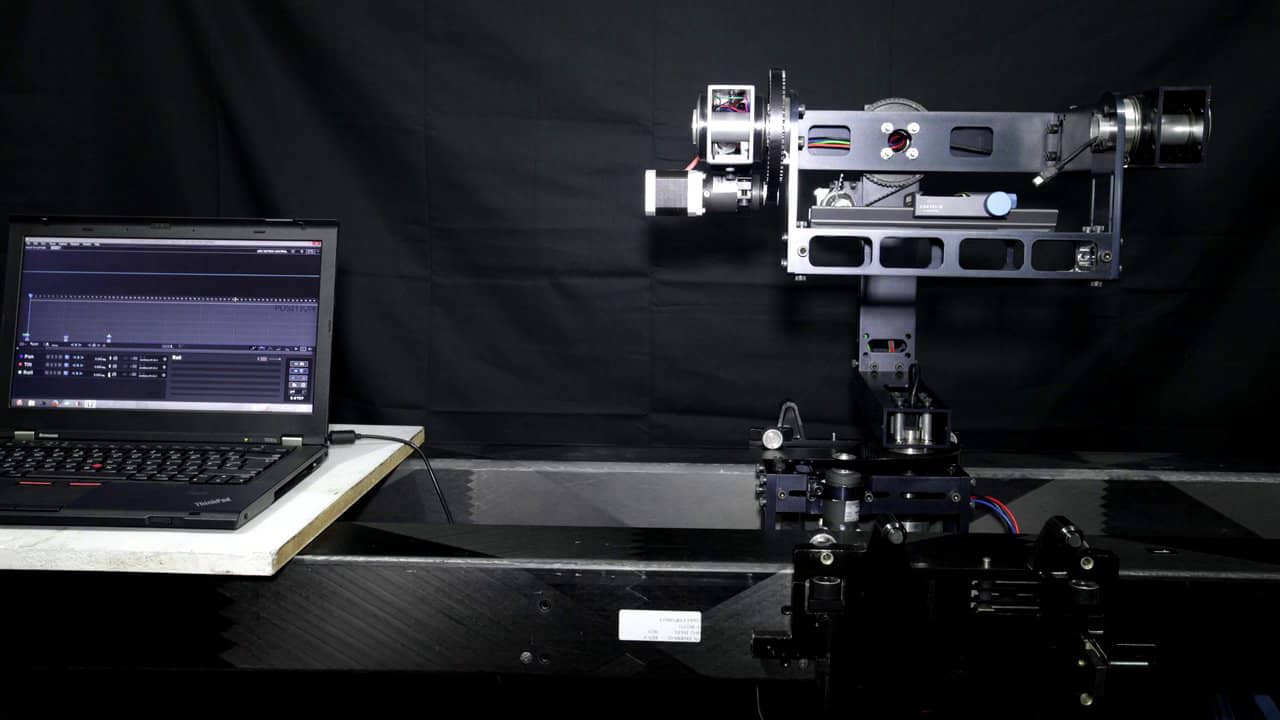 Servocity Tilt/Pan/Roll unit controlled by stepper motors on Vimeo