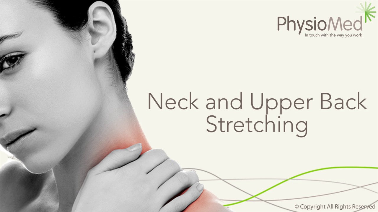 Neck and Upper Back Stretching Exercises: Occupational Physiotherapy ...