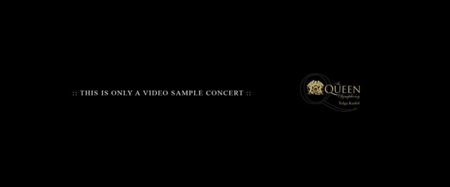 VIDEO SAMPLE CONCERT :: QUEEN SYMPHONY PORTUGAL