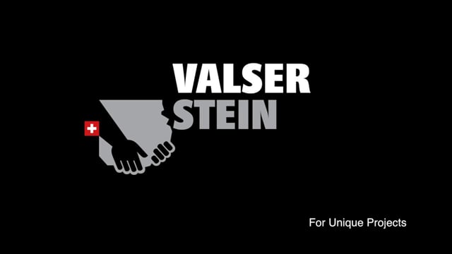Truffer AG - Valser Stein – Cliquez pour ouvrir la vidéo