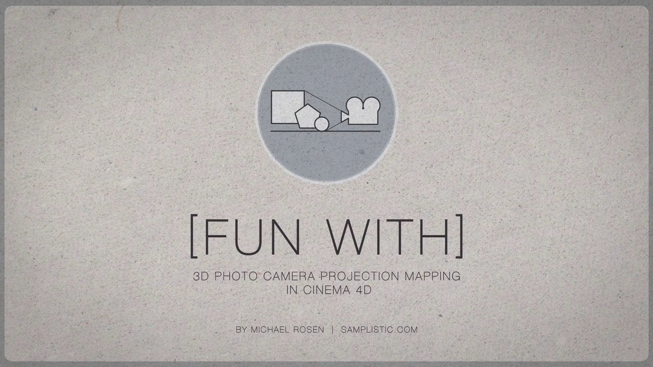 [fun with] 3D photo camera projection mapping on Vimeo