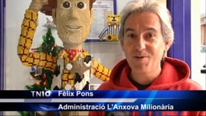 L'Anxova Milionària presenta l'aparador de Nadal