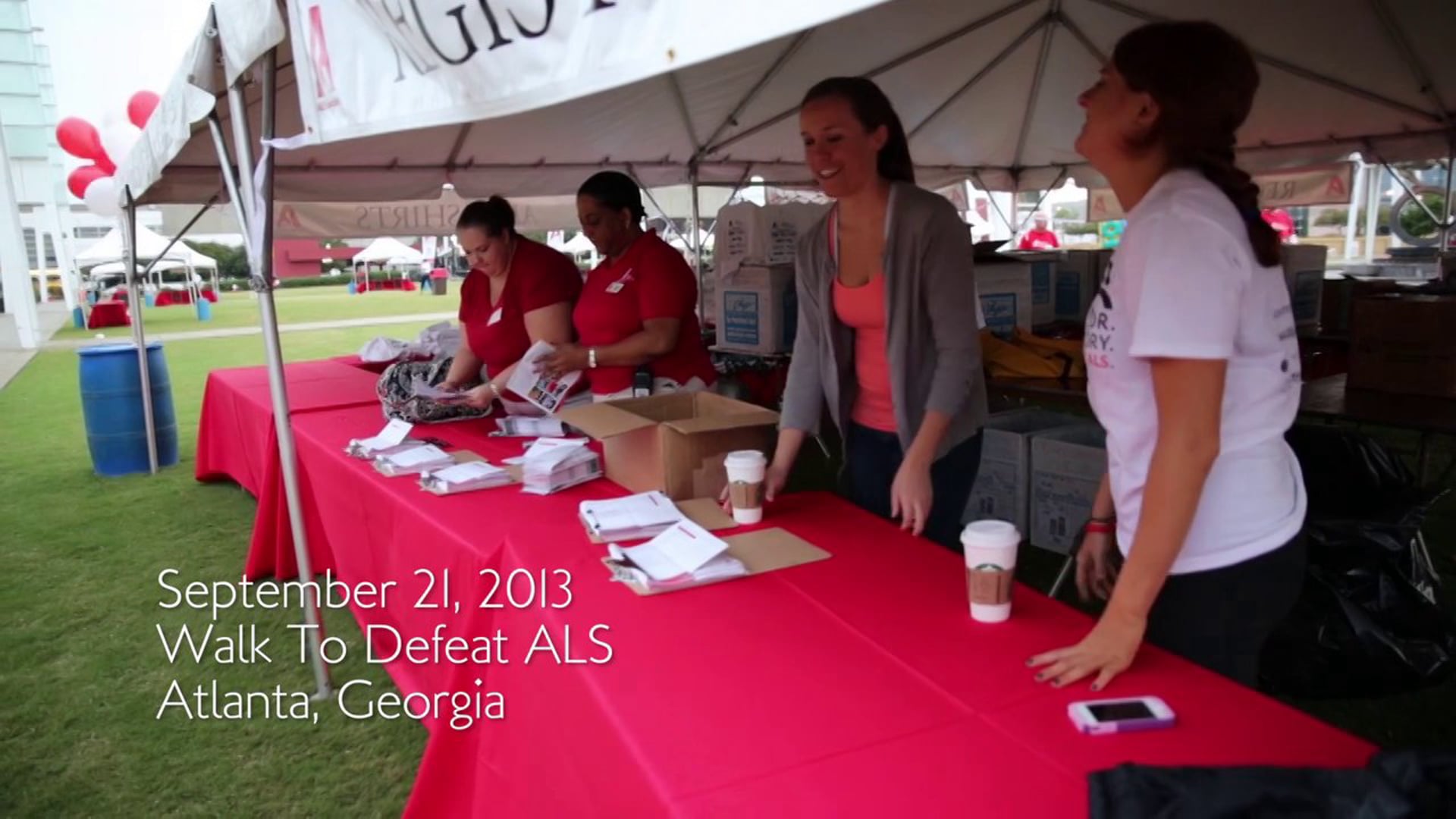 2013 Walk to Defeat ALS (with sponsors)