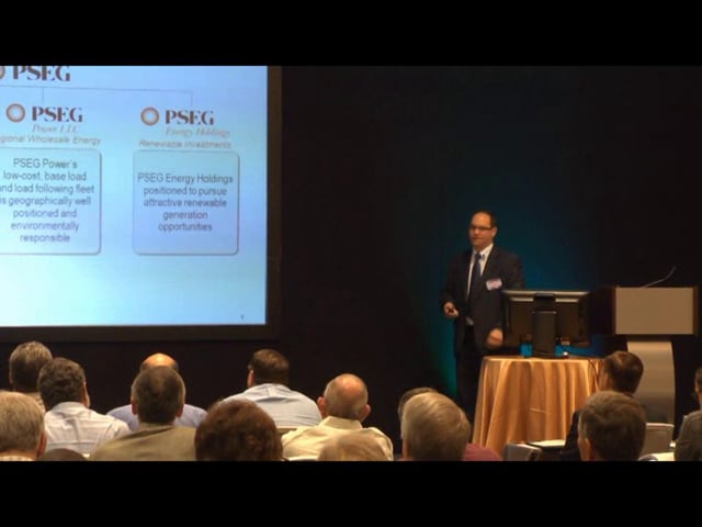 Michael Stagliola, PSEG on Optimizing Performance for a Large Fossil Fleet through Execution of a Comprehensive Operational Exce