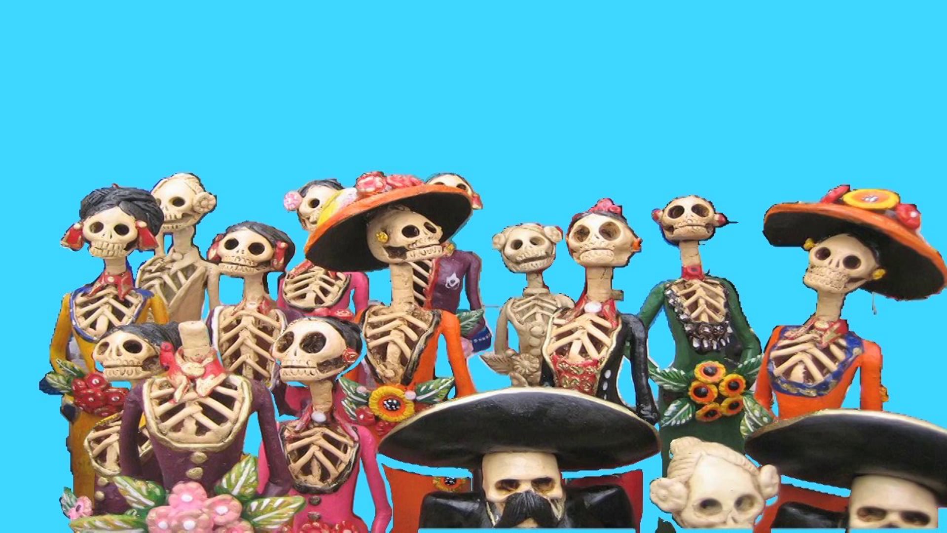 Dia De Los Muertos - Animated Collage