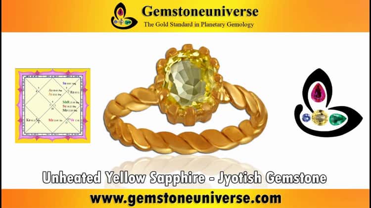 Gemstoneuniverse on sale yellow sapphire