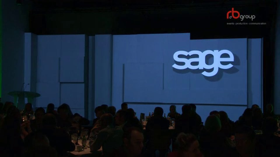 RBgroup sage@baltic awards 2013 3D projection mapping