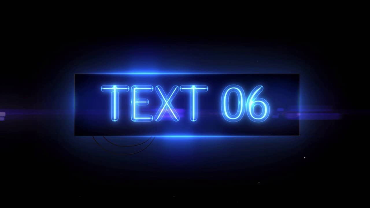 After Effects Template: Neon Signs on Vimeo