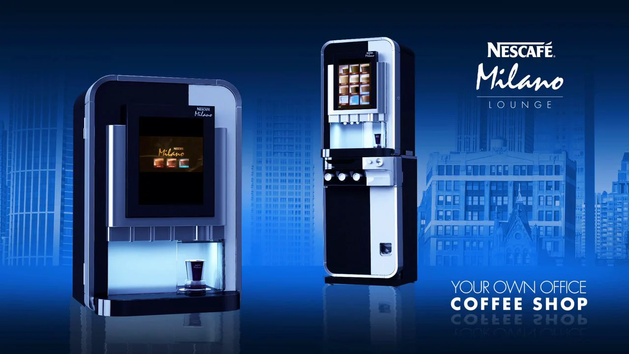 Nescafe milano outlet machine