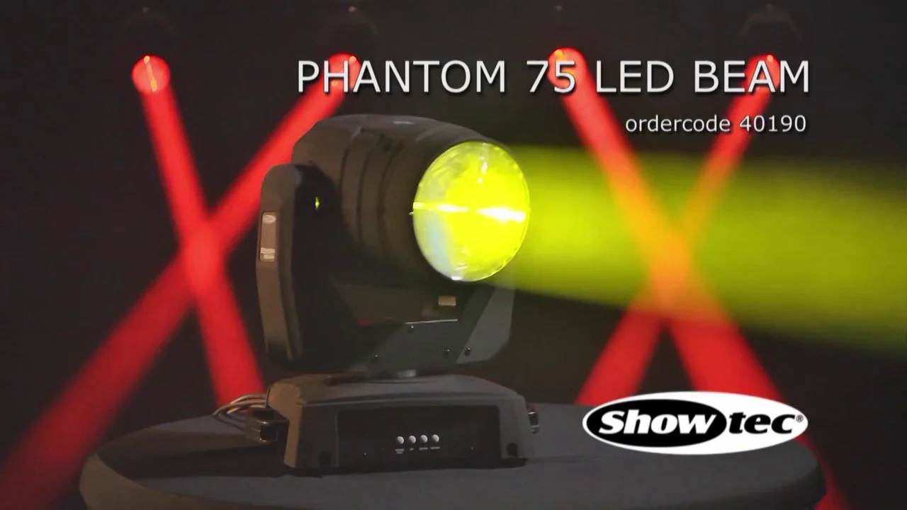 Showtec Phantom 75 LED Beam, ordercode 40190