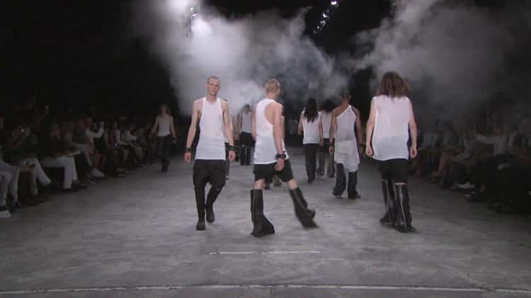 RICK OWENS ' ANTHEM ' SPRING / SUMMER 2011 MENS