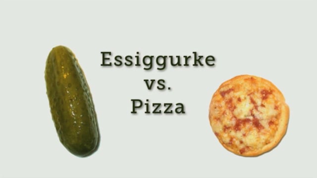 Essiggurke vs. Pizza | Gurkenduell #3